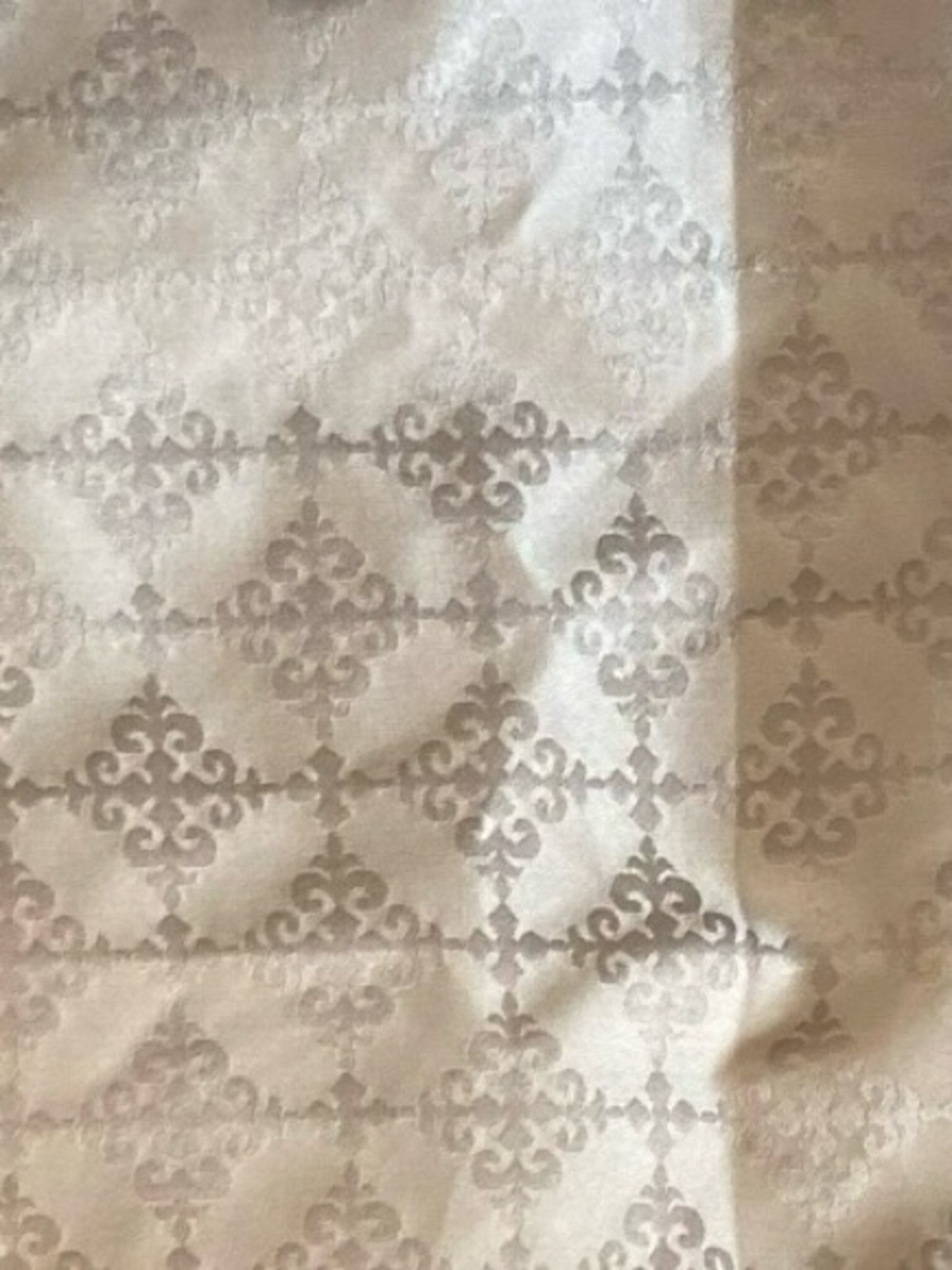 Martha Stewart Silver and Tan Euro Shams, Set of 2 - Picture 4 of 8